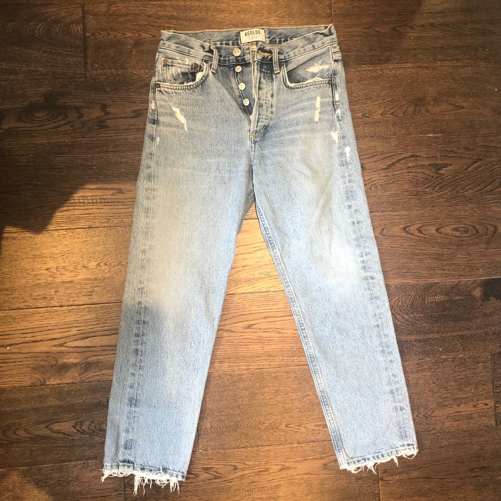 Agolde boyfriend ankle cut. Fits oversized!